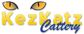 The KezKatz Cattery Logo